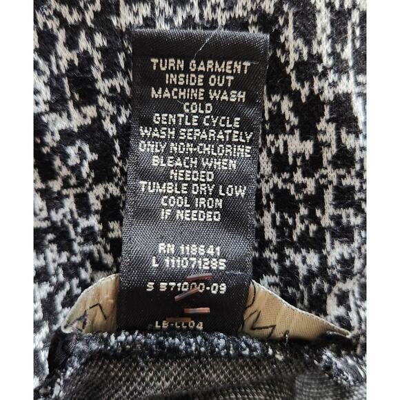 Lane Bryant Midi Sheath Dress Cowl Neck Sleeveless Gray Black Women's Size 14/16 - Picture 10 of 10